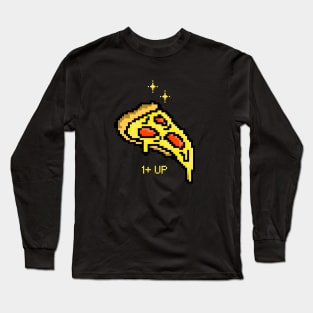 Pixel Pizza Up Long Sleeve T-Shirt